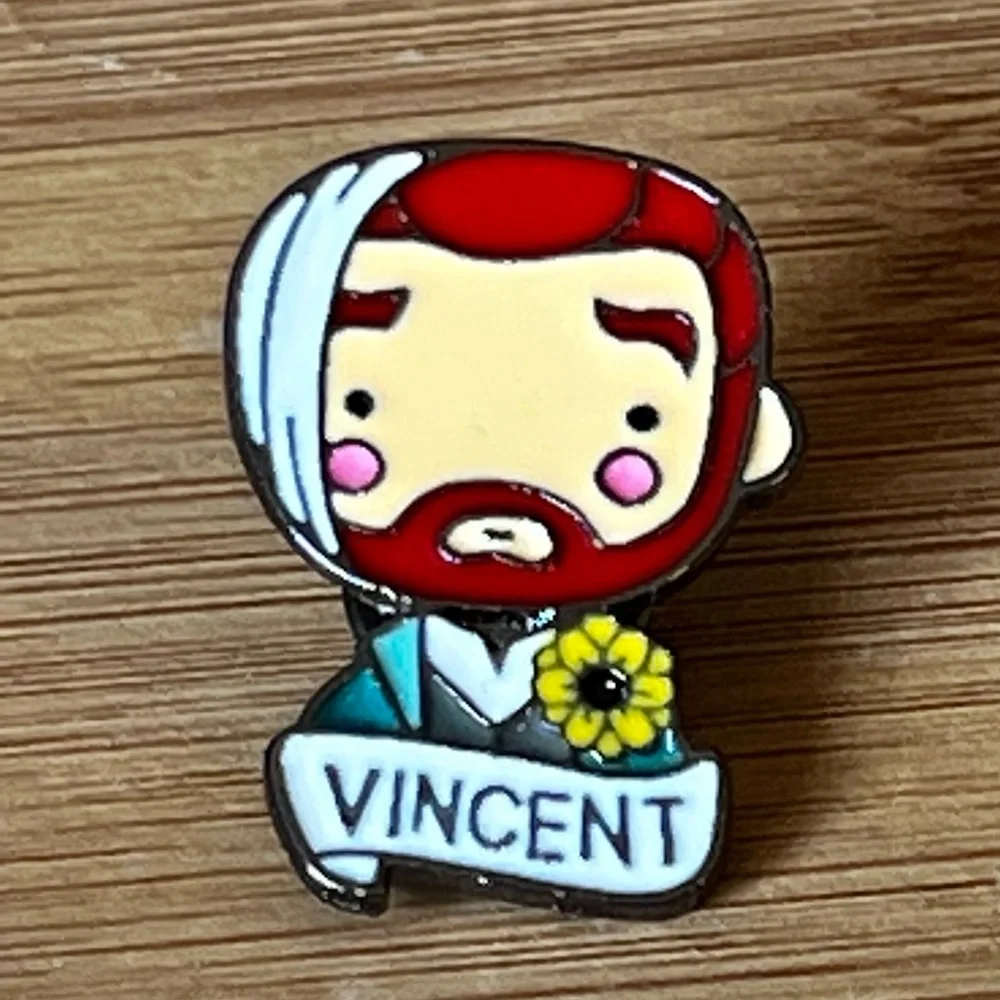 Vincent Enamel Pin - Picture 1 of 5